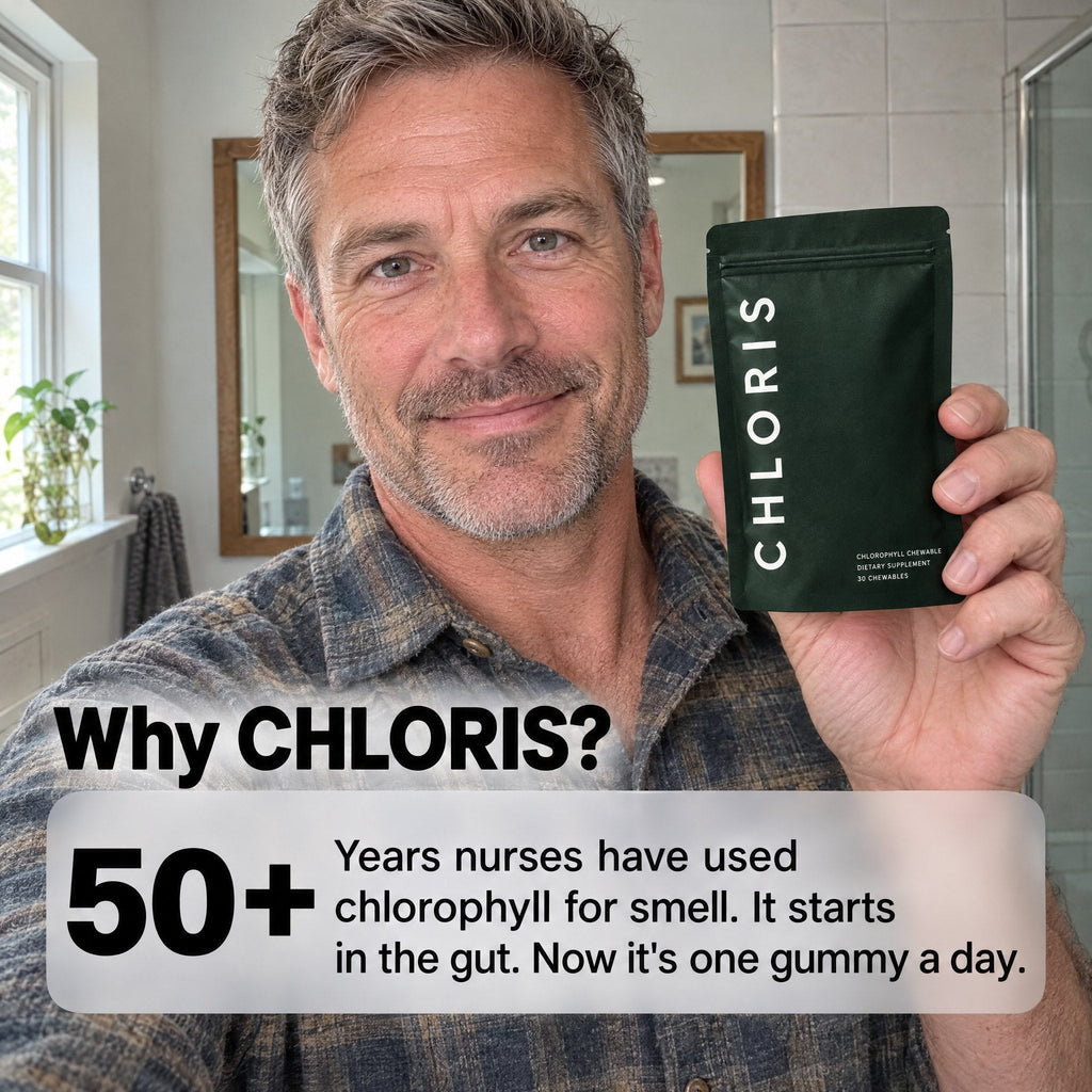 Why CHLORIS: 50+ years nurses have used chlorophyll for smell